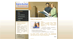 Desktop Screenshot of bipro-bumar.com.pl